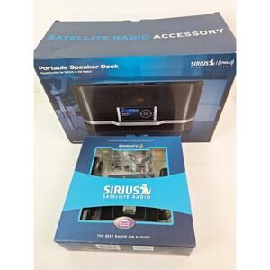 Sirius XM Radio SXABB1 Portable Satellite Radio Receiver & Vehicle Kit Starmate4